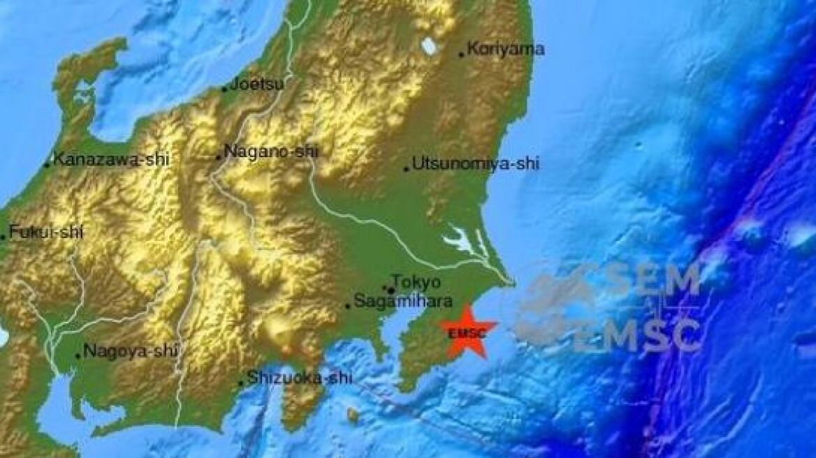 Ιαπωνία: Σεισμός 5,2 Ρίχτερ βορειοδυτικά του Τόκιο